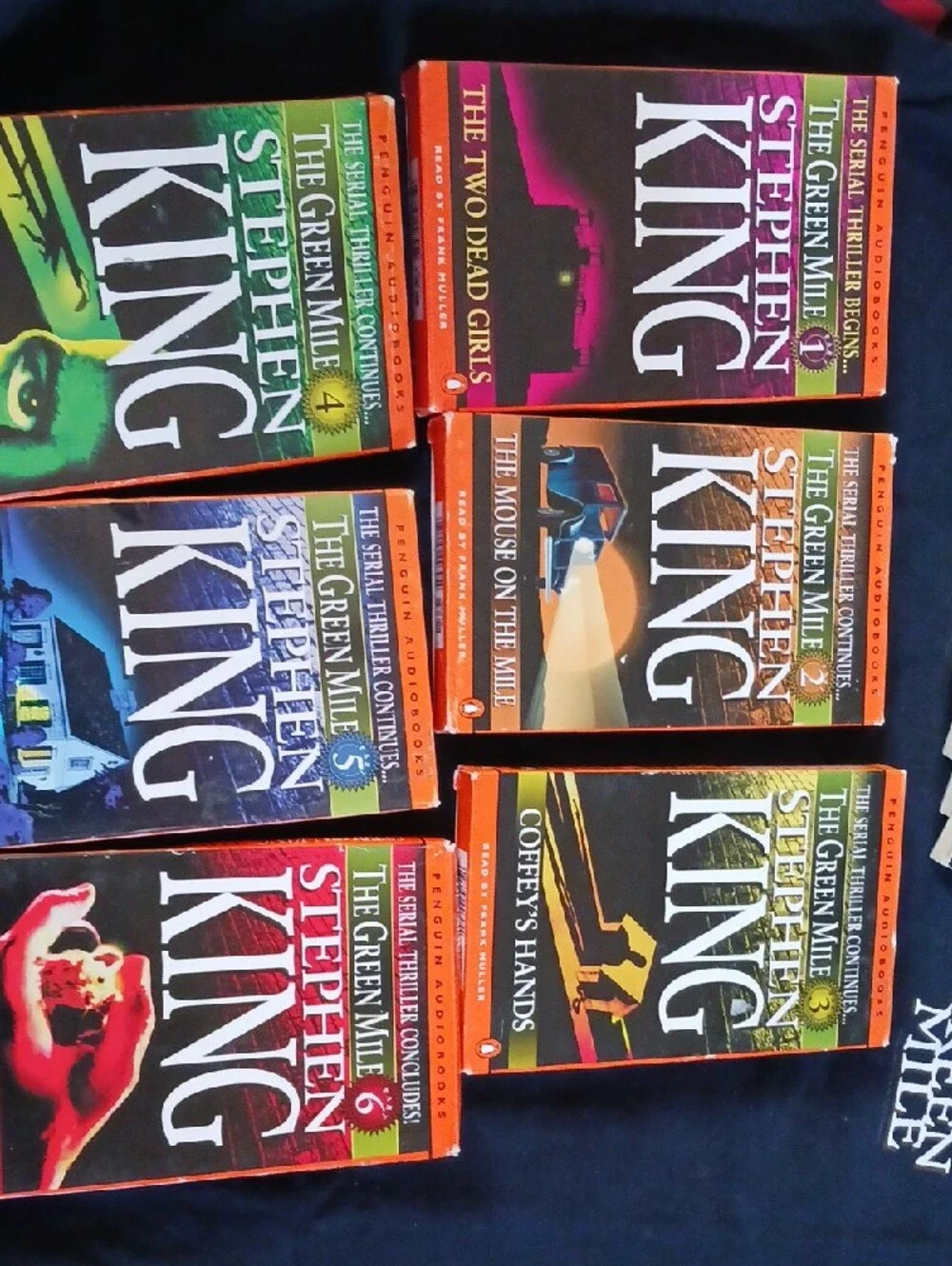 The Green Mile Collector Set - Black - Stephen King / Tom Hanks